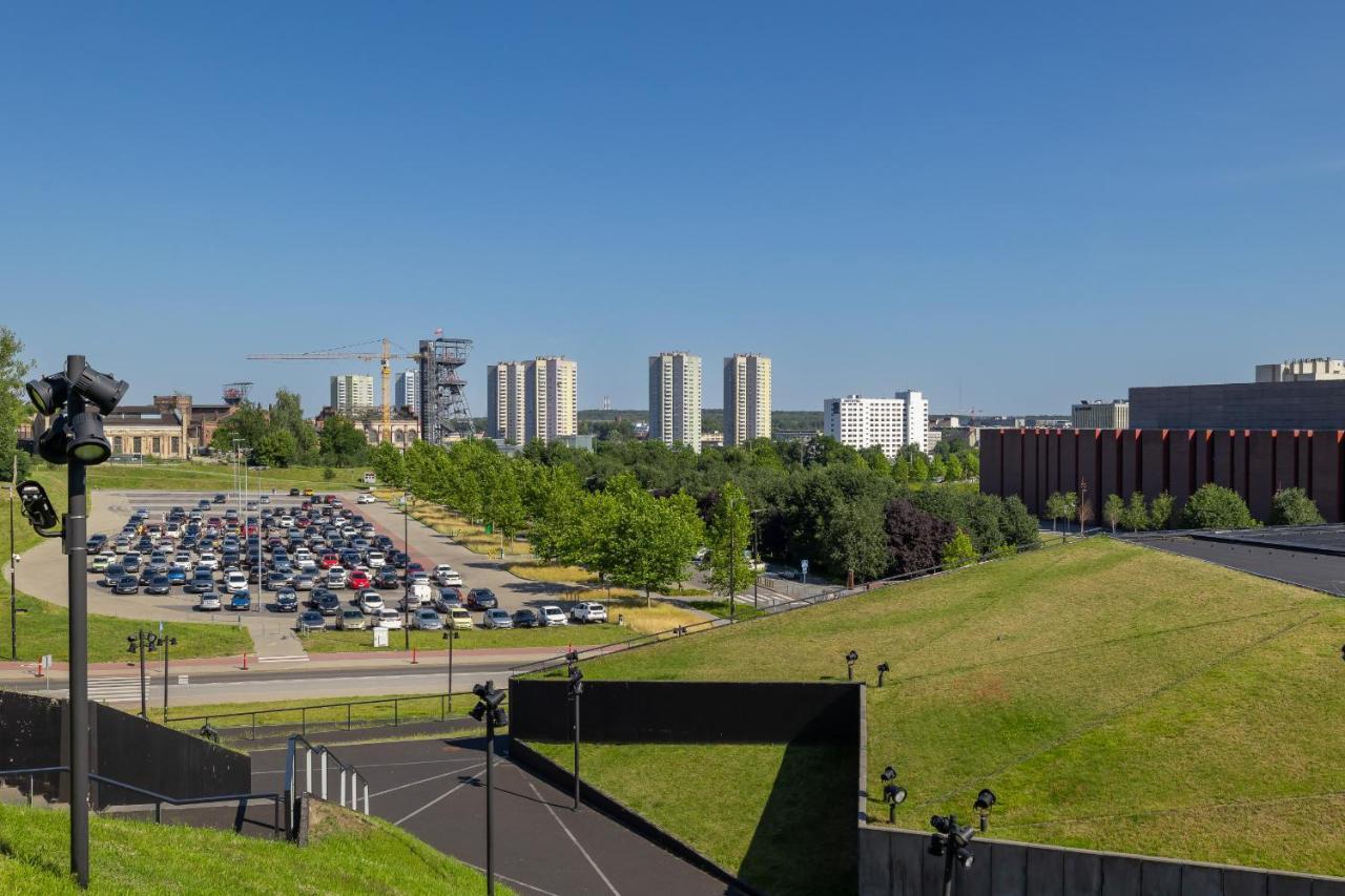 Stylish Korfantego Apartment Next To Spodek By Noclegi Renters Katowice Esterno foto